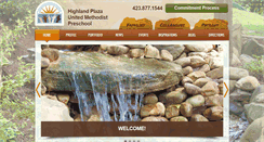 Desktop Screenshot of highlandplazapreschool.org